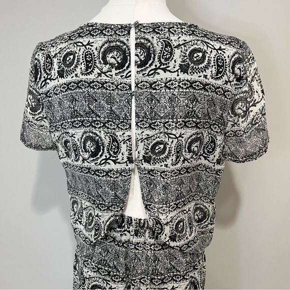 Madewell Silk Paisley 2 Piece Dress Size 2 - Picture 7 of 12